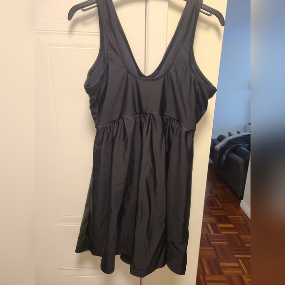 Shapermint Essentials Swim Knot-Front Swim Dress size Large - Picture 7 of 9